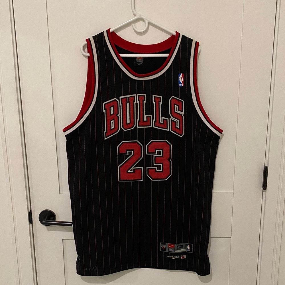 Nike NBA Chicago Bulls Michael Jordan Basketball Jersey size 52 #Vintage Jersey